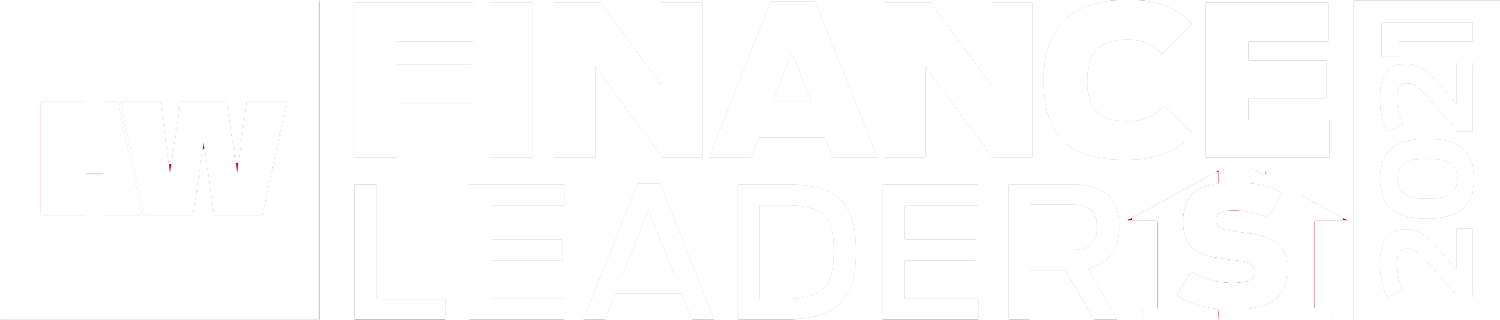 Finance Leaders Logo White All