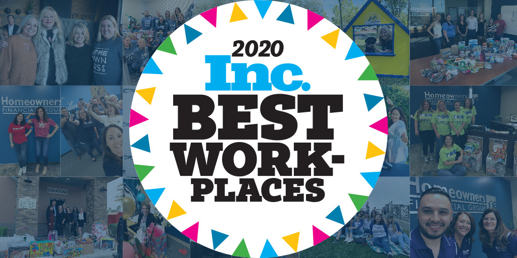 Inc. Magazine Names HFG as Best Workplace for 2020